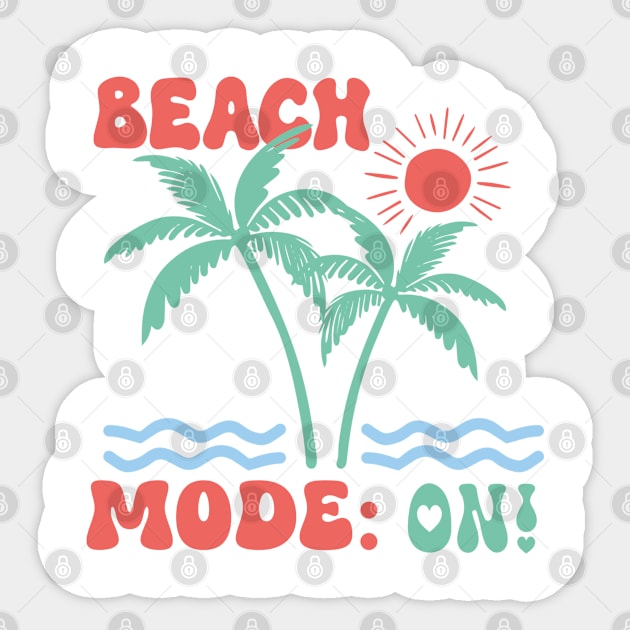 Beach Mode On Sticker by TurnEffect